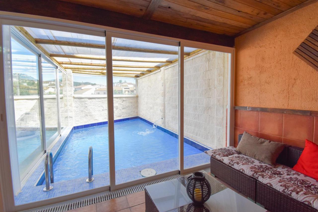 Villa Elisabeth Con Piscina Climatizada Chimenea Y Terraza Arriate Ngoại thất bức ảnh