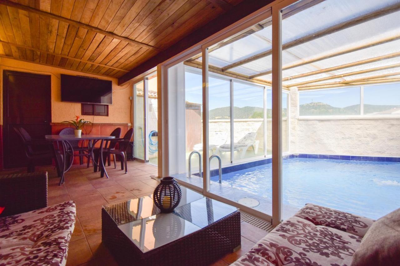 Villa Elisabeth Con Piscina Climatizada Chimenea Y Terraza Arriate Ngoại thất bức ảnh